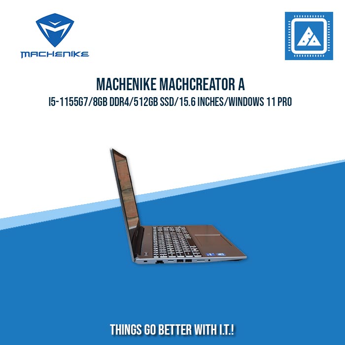MACHENIKE MACHCREATOR A I5-1155G7/8GB DDR4/512GB SSD | BEST FOR ENTREPRENEURS AND CORPORATES LAPTOP MACHENIKE MACHCREATOR A I5-1155G7/8GB DDR4/512GB SSD | BEST FOR ENTREPRENEURS AND CORPORATES LAPTOP